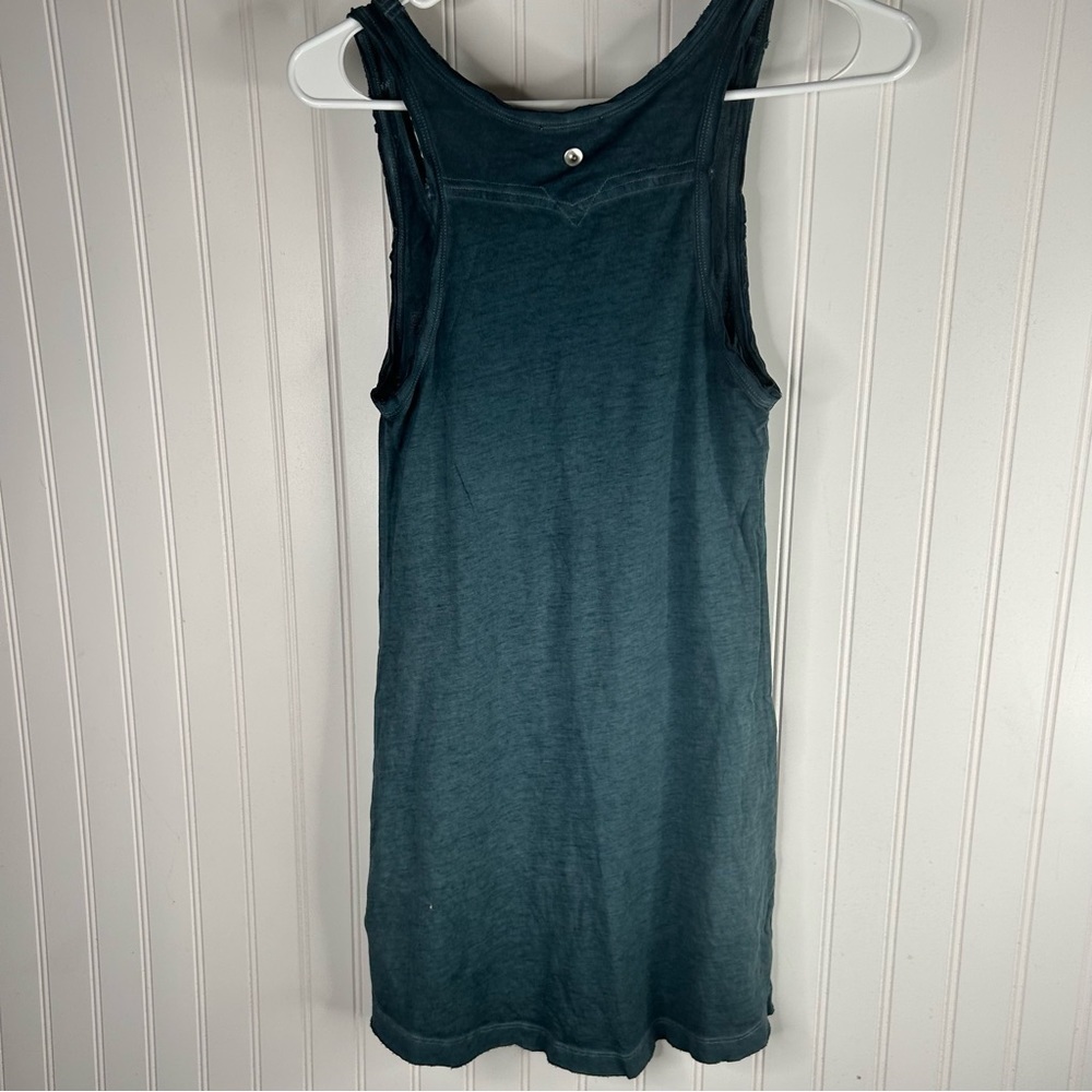 Diesel Teal Sleeveless Dress - Picture 3 of 5